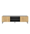 Mueble TV Astral Grafito y Nordic