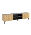 Mueble TV Astral Grafito y Nordic