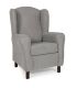 Sillón Orejero Simphy 80 cm Gris |SAYEZ|