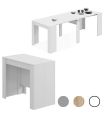 Mesa Consola Extensible Blanca |SAYEZ|