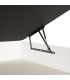 Pack Canapé y Colchón Visco y Muelles Nube 150x190 cm Blanco