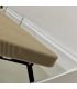 Pack Canapé y Colchón Visco y Muelles Nube 150x190 cm Blanco