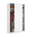 Armario puertas correderas 120 cm Blanco |SAYEZ|