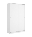 Armario puertas correderas 120 cm Blanco |SAYEZ|