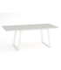 Mesa Rectangular Extensible 140 (191) cm Marian Abierta Color Albián y Blanco|SAYEZ|