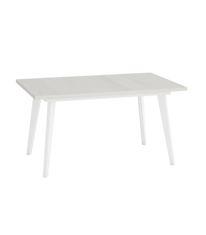 Mesa Rectangular Fija 140 cm Catalina Color Polar y Blanco|SAYEZ|