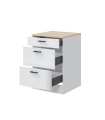Conjunto Muebles Cocina 240 cm NATURA, Mueble 3 cajones | SAYEZ |
