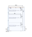 Mueble BAJO 60 cm 3 cajones |SAYEZ |