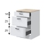 Mueble BAJO 60 cm 3 cajones |SAYEZ |
