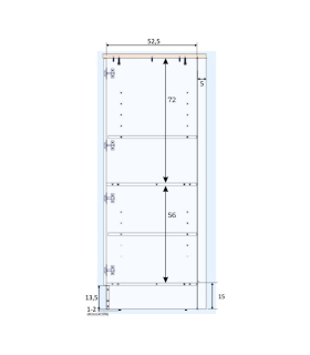 Mueble ALTO 60 cm 1 puerta | SAYEZ |