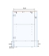 Mueble BAJO 60 cm 1 puerta | SAYEZ |