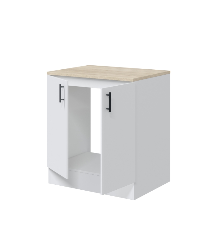 Mueble BAJO 80 cm 2 puertas para Fregadero | SAYEZ |