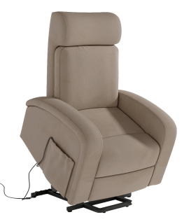 Sillon Eléctrico Power Lift Bari Gris Elephant | SAYEZ |