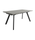 Mesa Comedor Extensible Tasman 160 Cm, Acabado sobre Porland y patas Negro | SAYEZ |
