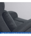 Sillon Eléctrico Power Lift Bari Gris Elephant | SAYEZ |