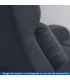Sillon Eléctrico Power Lift Bari Gris Elephant | SAYEZ |