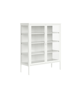 Mueble Vitrina Titania Acabado Crema 90 cm |SAYEZ|