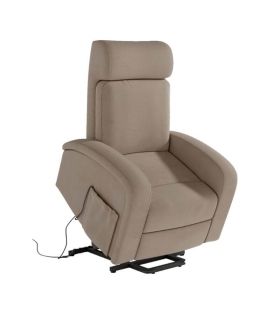 Sillon Eléctrico Power Lift Bari Gris Elephant | SAYEZ |