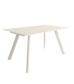 Mesa Comedor Fija Omán Porcelánica 180 Cm, Acabado sobre Arena y patas Marfil |SAYEZ|