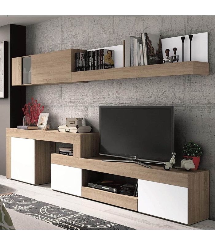 Mueble de salón Logan 003 Cambrian, en ambiente |SAYEZ|