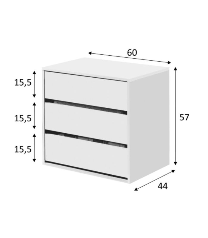 Cajonera Interior para Armario, pictograma |SAYEZ|