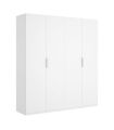 Armario 4 puertas Blanco Brillo |SAYEZ|