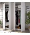 Armario 4 puertas Blanco Brillo, en ambiente |SAYEZ|
