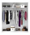 Armario 4 puertas Blanco Brillo |SAYEZ|
