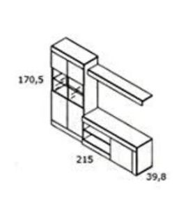 Mueble de Salón Cambrian Logan 005, pictograma|SAYEZ|