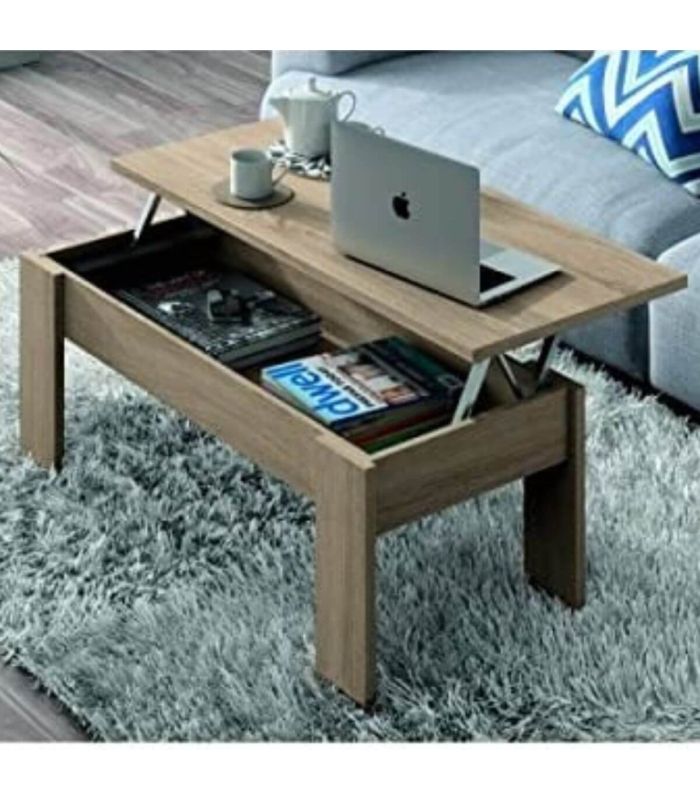 Mesa Centro Elevable Cambrian Logan ,en ambiente|SAYEZ|