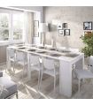 Mesa Consola Extensible Blanca, en ambiente |SAYEZ|
