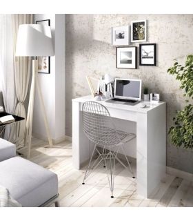 Mesa Consola Extensible Blanca, en ambiente |SAYEZ|