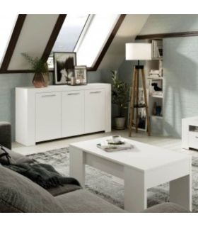 Mueble Aparador Blanco Ambit, en ambiente |SAYEZ|