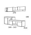 Mueble de Salón Vintage Logan 003, pictograma |SAYEZ|