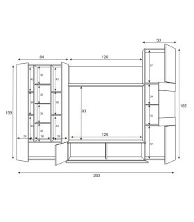Mueble de Salón Essential, pictograma |SAYEZ|