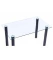 Mesa Cristal Transparente Yuri |SAYEZ|