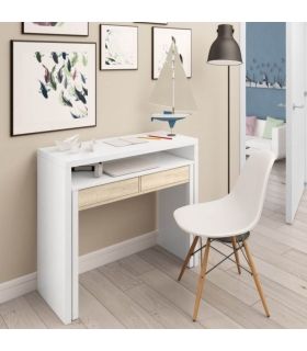 Mesa Cónsola Escritorio Extensible Mediterráneo, en ambiente|SAYEZ|