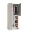 Armario juvenil Nube Blanco Alpes y Rosa |SAYEZ|