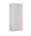Armario juvenil Nube Blanco Alpes y Rosa |SAYEZ|