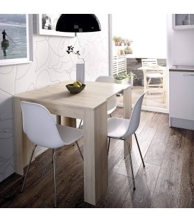 Mesa comedor Extensible Consola Roble Canadian, en ambiente |SAYEZ|