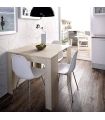 Mesa comedor Extensible Consola Roble Canadian, en ambiente |SAYEZ|