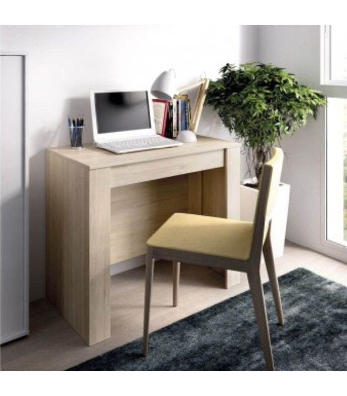 Mesa comedor Extensible Consola Roble Canadian, en ambiente |SAYEZ|