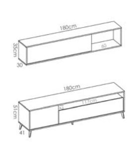 Mueble de Salón Bonn, pictograma|SAYEZ|