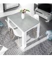 Mesa comedor extensible Cemento, en ambiente|SAYEZ|