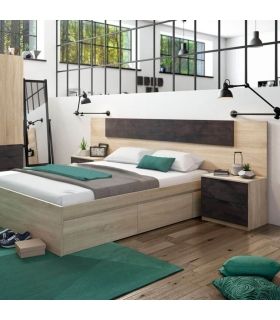 Dormitorio matrimonio Oxido, en ambiente |SAYEZ|