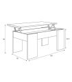 Conjunto Salón Cemento, pictograma|SAYEZ|