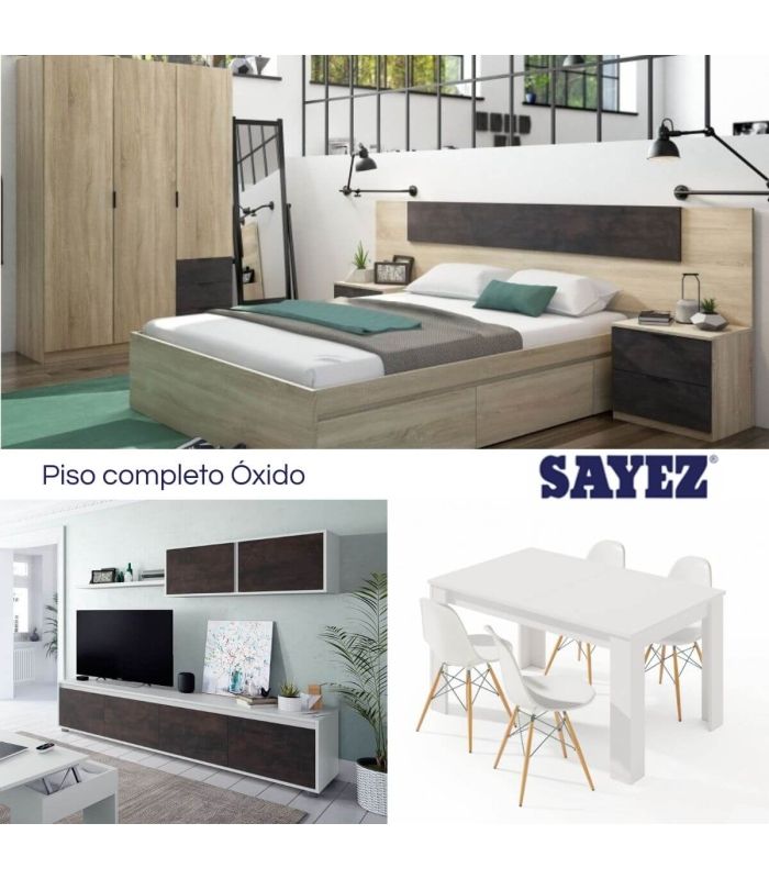Piso Completo Óxido, en ambiente |SAYEZ|
