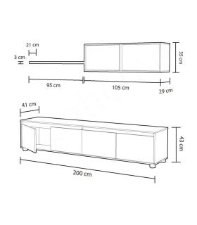 Conjunto de salón Óxido, pictograma |SAYEZ|