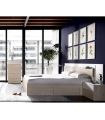 Estructura Cama 4 cajones Roble Canadian, en ambiente |SAYEZ|