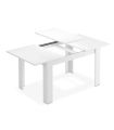 Conjunto Mesa Kendra Blanca y 4 sillas Tower |SAYEZ|